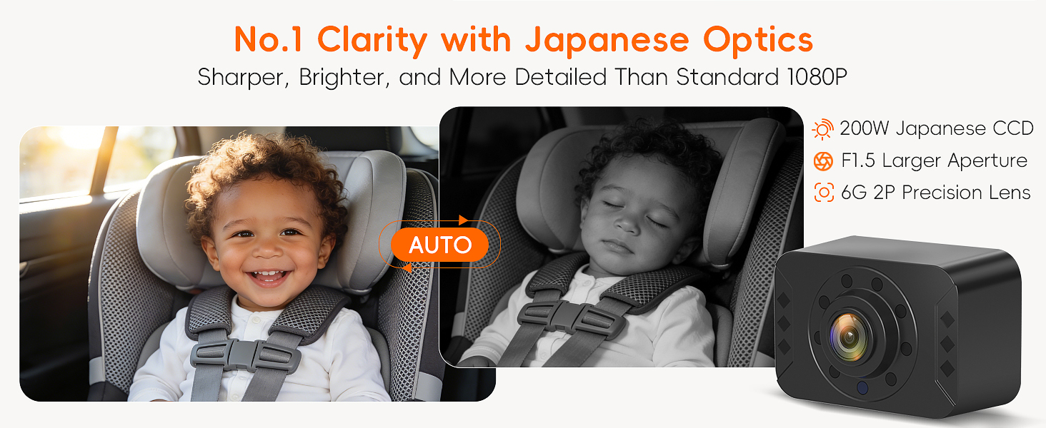 baby car camera night vision