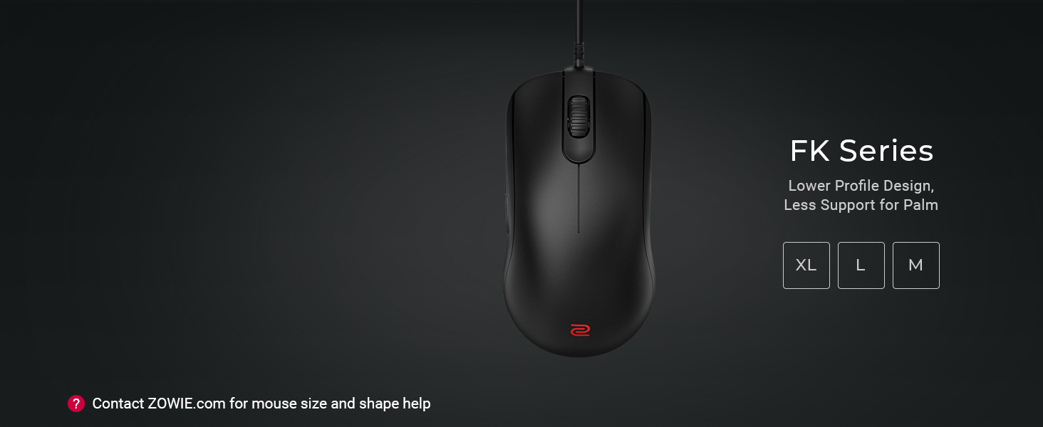 zowie esports gaming mouse fk series