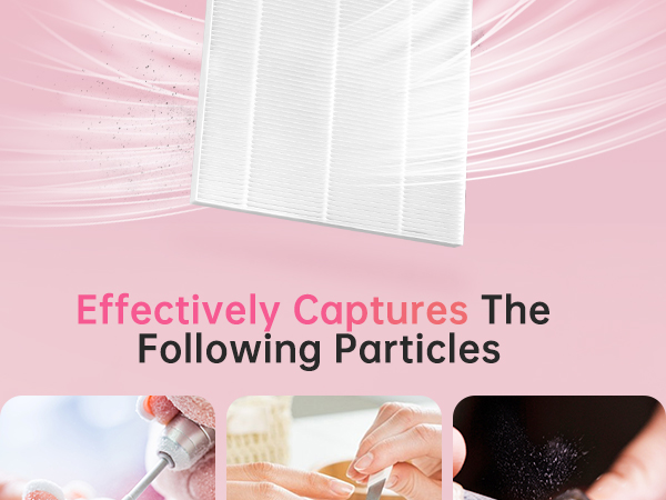 X10 nail dust collector sheets