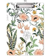 Hongri Clipboard, Fashion Design Letter Size Wooden Clipboards for Students, Women, Man and Kids,...