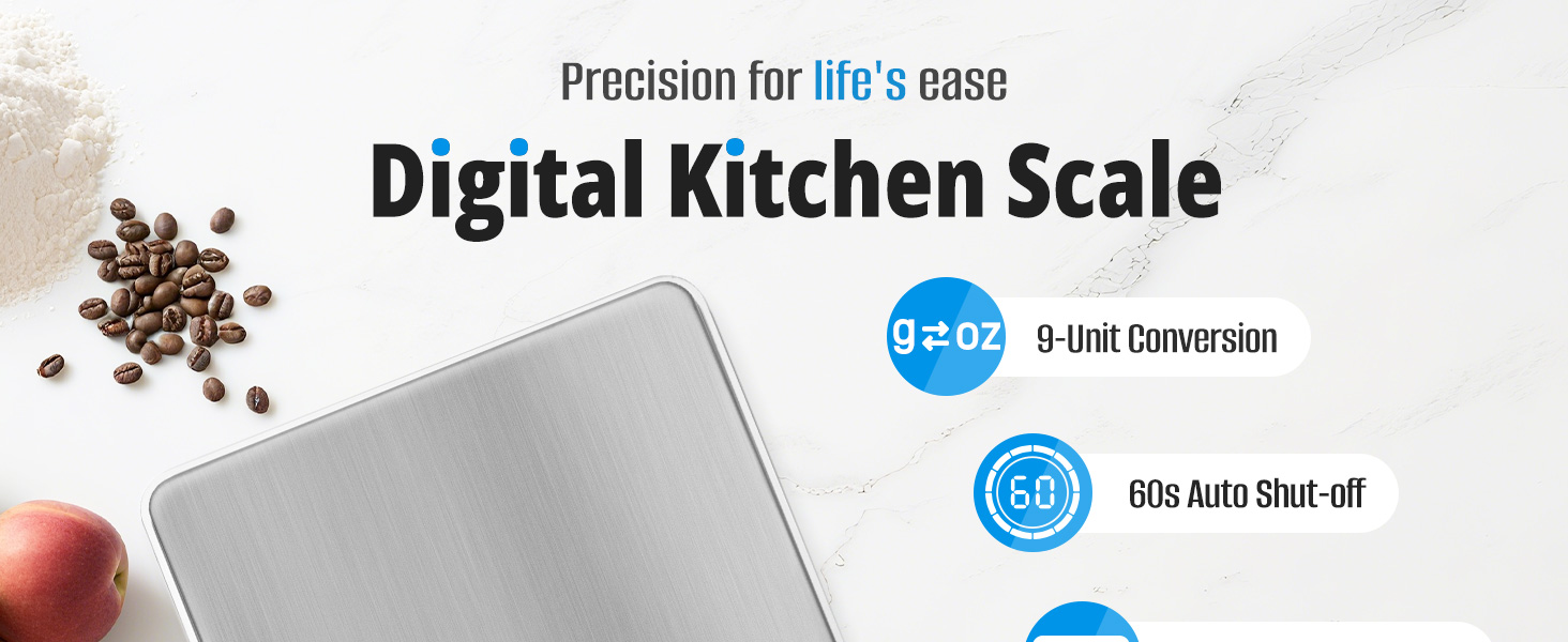 Digital Kitchen Scale - Precision for life's ease