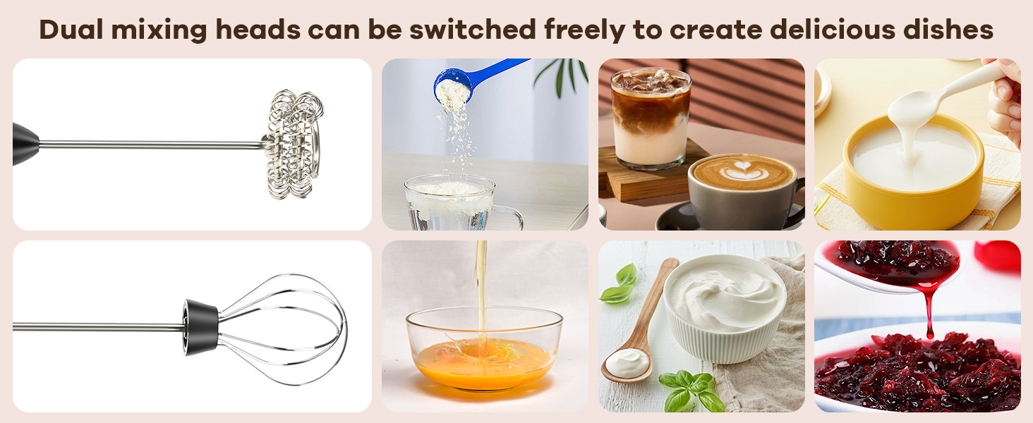 Handheld Electric Foam Maker Milk Frother Handheld