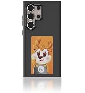 Diyeeni NFC Screen Projection Phone Case, 3.52 inch Ink Screen, Red Yellow Black White, for Galax...