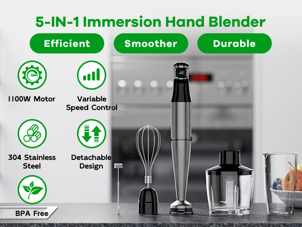immersion blender hand blender handheld kitchen electric blenders mixercordless stick processor 