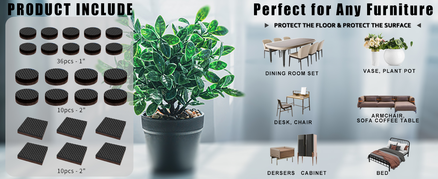 Non Slip Furniture Pads