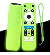 Zmmyld Luminous Green Silicone Cover for onn 4K Plus/Pro Remote, Protective Case for onn Google T...