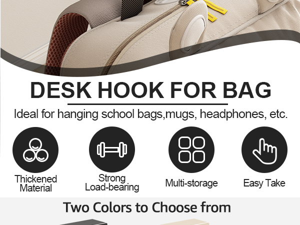 Desk Bag Hook