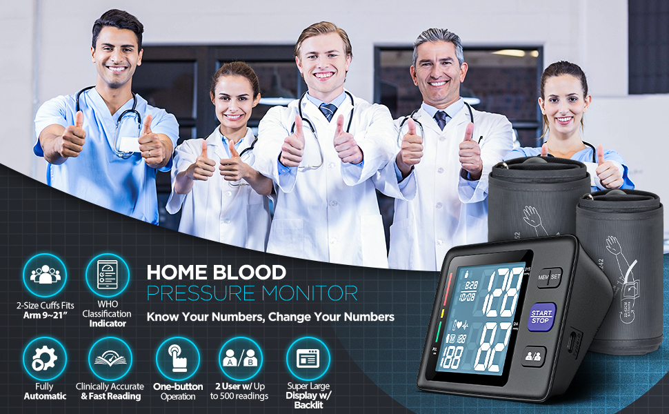 AQESO Blood Pressure Monitor U83Z