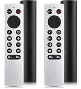 (2 Pack) Replacement Remote for Apple-TV-Remote-Control 4K/HD (NOT Siri &amp; NO Voice)