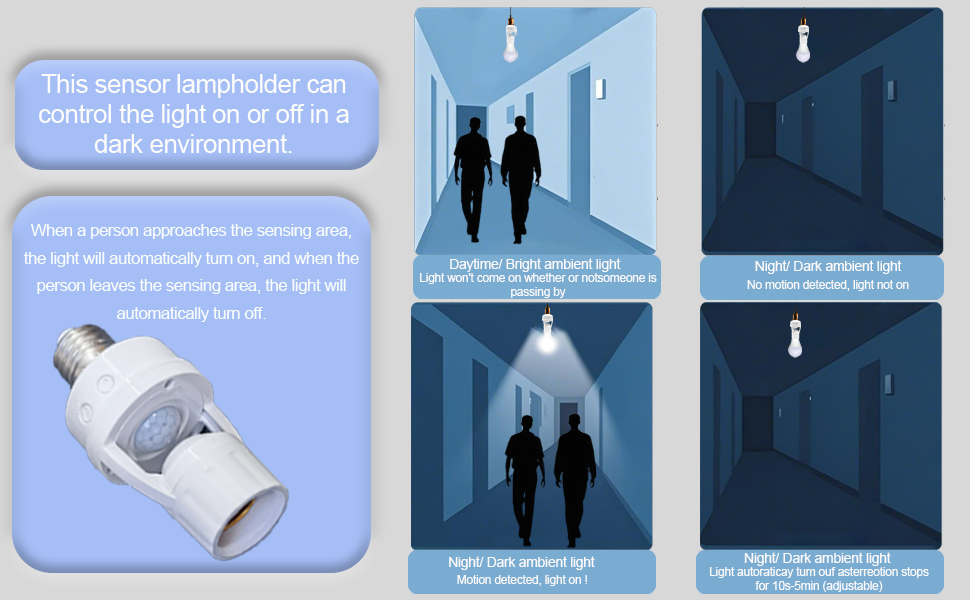 motion sensor light bulbs