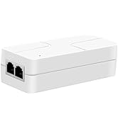 Ztyuav 2.5Gbps PoE Injector 30W Power Over Ethernet Adapter with 2 Ports, IEEE 802.3af/at Complia...
