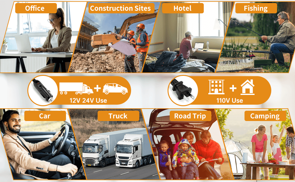 mini portable oven food warmer electric heated lunch box for adults