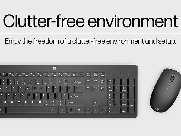 Mobile 5b - HP 230 Wireless Mouse and Keyboard Combo