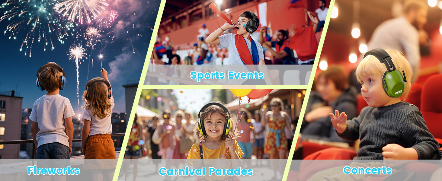 Dr.meter Noise Cancelling Headphones for Kids Ear Protection Adults Hearing Prorection Monster Truck