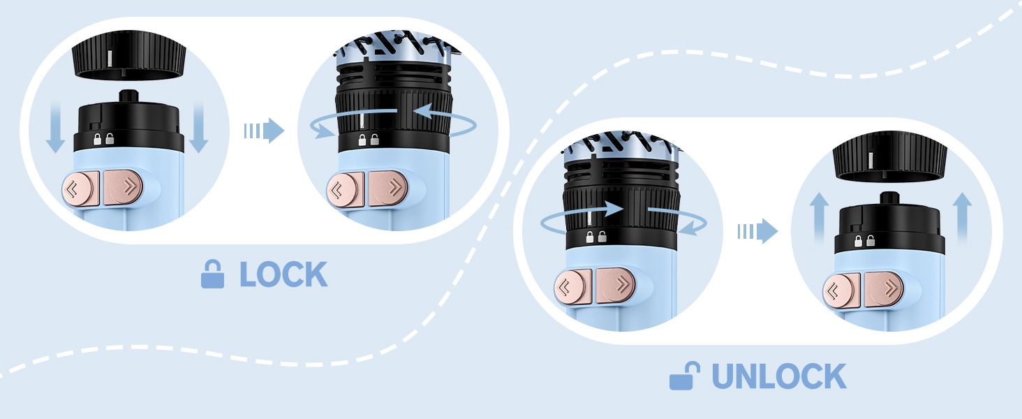 cepillo giratorio para cabello