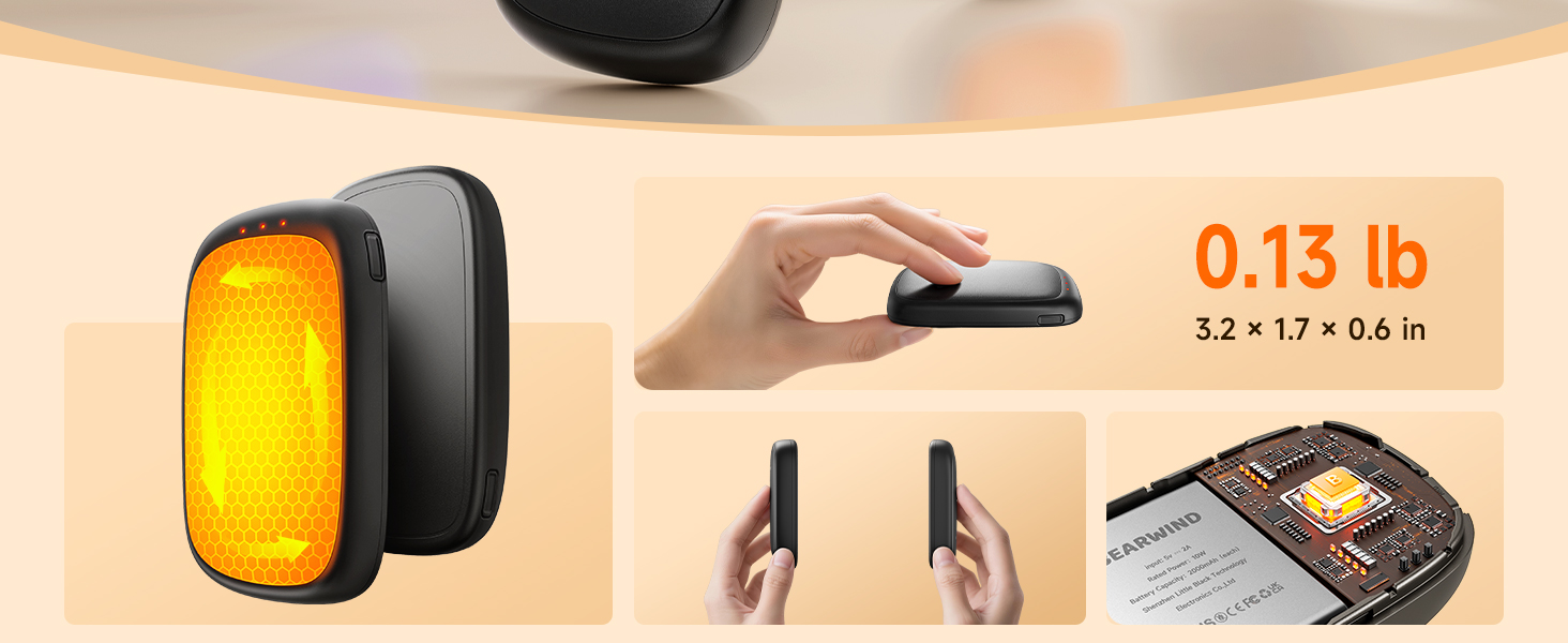 rechargeable hand warmers