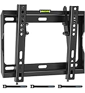 BONTEC Low Profile TV Wall Mount Bracket for Most 17-45 inch LED,OLED,4K Flat Screen TVs, Ultra S...