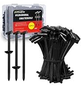 50PCS Upgraded Nylon Universal Cable Tie Buckle,Self-Locking Multifunctional Zipper Clips, Zip Ti...