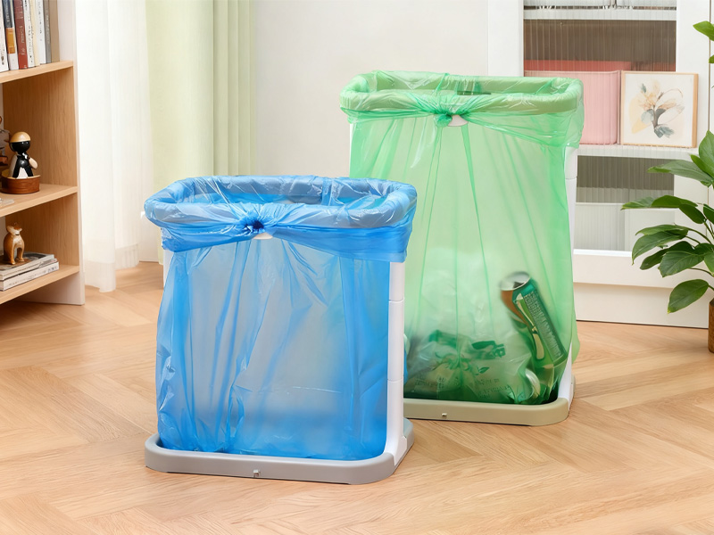 multiple use trash bag holder