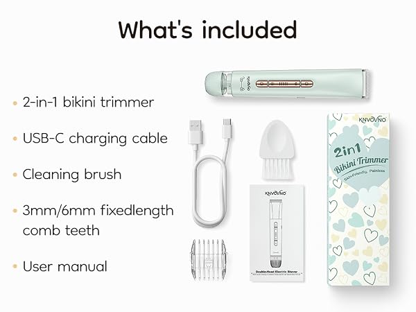 Bikini &amp;amp; Body Hair Trimmer for Women