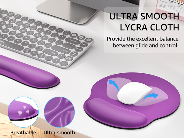 Ultra-smooth lycra surface