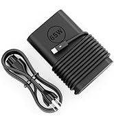 65w 45w USB-C Type C Laptop Charger Replacement for Dell Latitude 5520 5420 7275 7370 5285 5290 X...