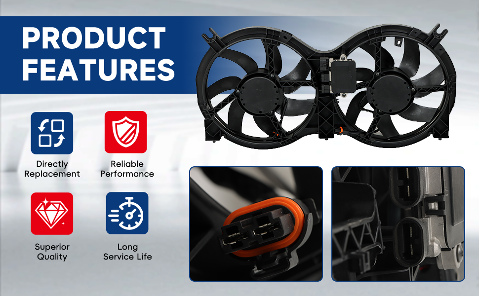 Dual Radiator Fan