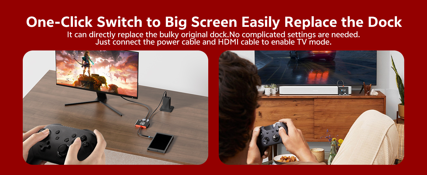 Replacement dock for Switch 2