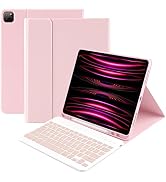 Keyboard Case for iPad Air 13 inch Case Keyboard for iPad Pro 12.9 inch Case with Keyboard Compat...