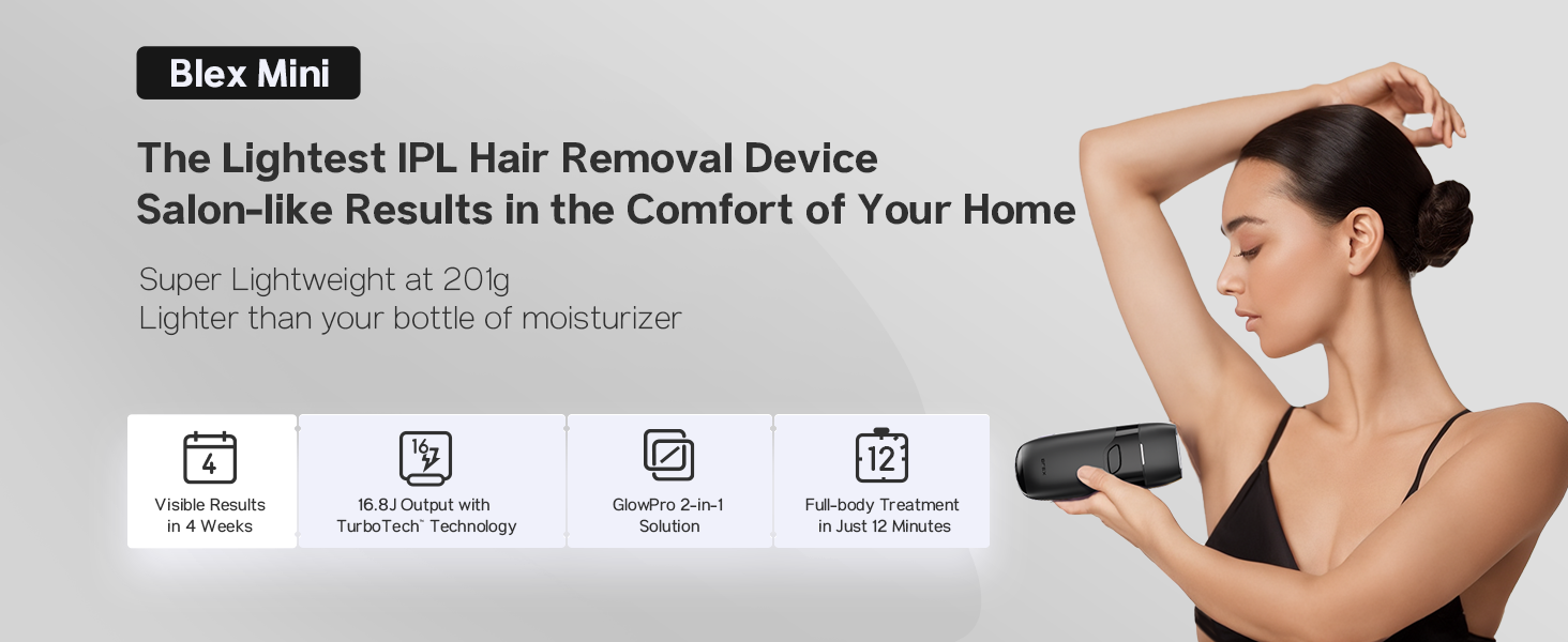 Laser hair removal device