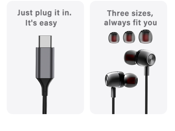 USB C Headphones