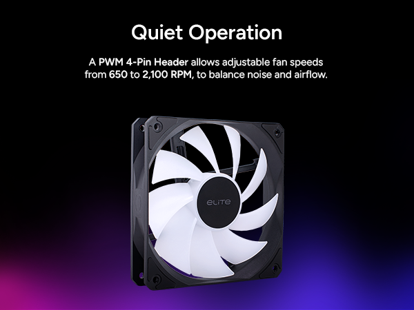 Elite Liquid Quiet Operation Black