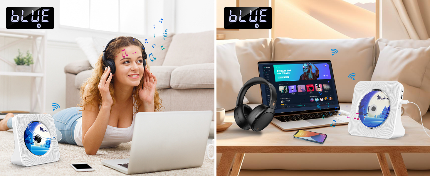 CD Player with Bluetooth