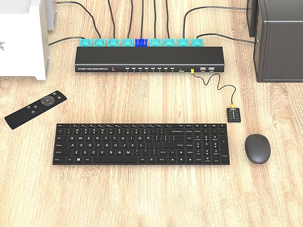 8 port vga kvm switch