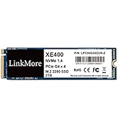 LinkMore XE400 2TB M.2 2280 PCIe Gen4 NVMe 1.4 Internal SSD, Solid State Drive, Read Speed Up to ...