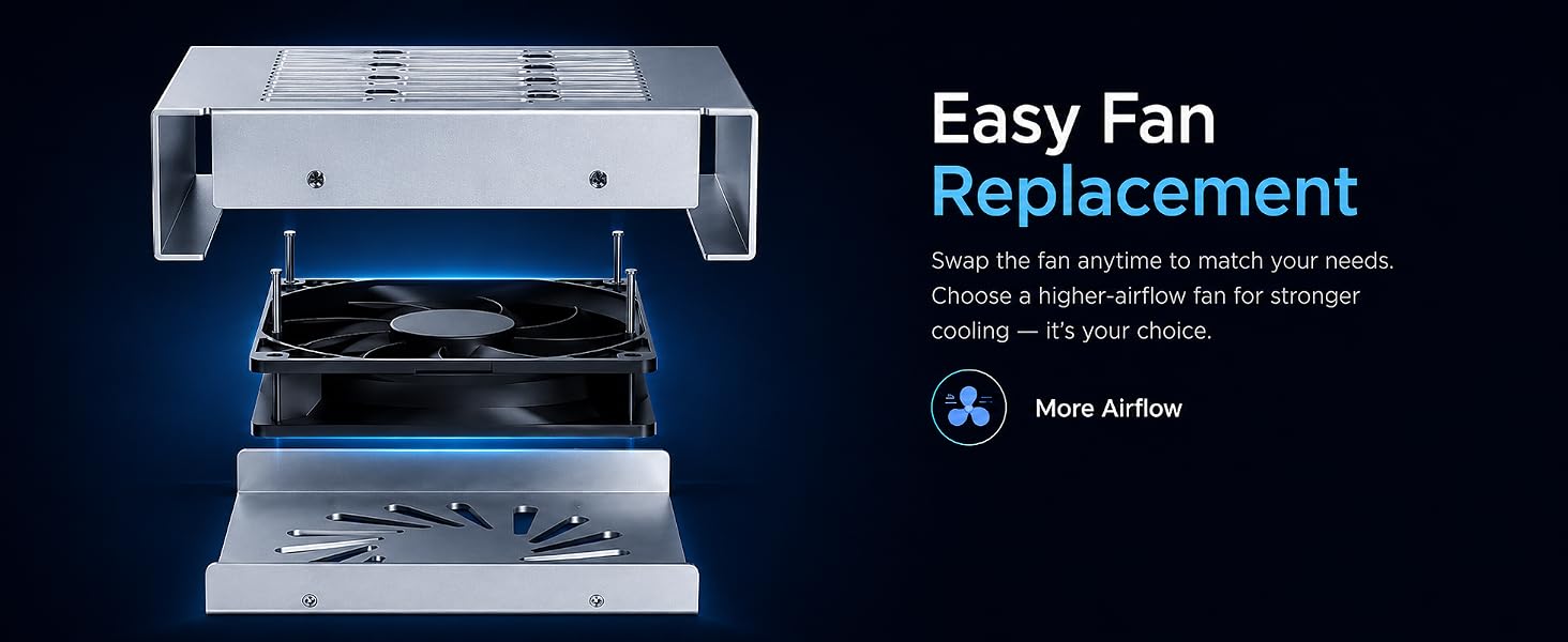 Mini PC Cooler Stand