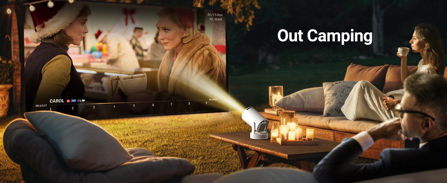 Mini Projector with WiFi and Bluetooth
