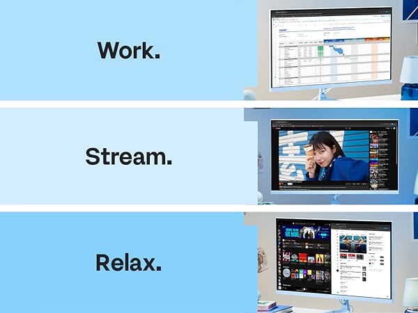 work. stream. relax.