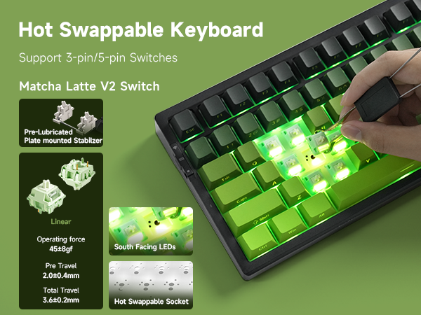 gaming keyboard, mechanical keyboard, creamy keyboard, wireless gaming keyboard,keyboard gaming