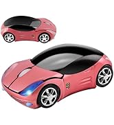 elec Space Wireless Mouse, 2.4GHz Car Wireless Mouse Cool 3D Sport Ergonomic Optical Cordless Mic...
