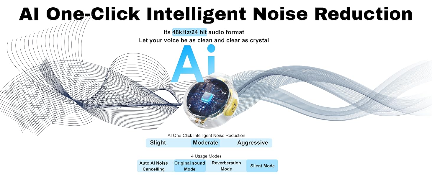 48kHz studio audio mini mic Reverb Mute mode for 2 person recording online teaching set