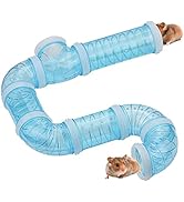 Hamster Tunnel Tube Toy Pet DIY Assorted Toy Playground Tunnel Excercise Toy for Mouse Hamster an...