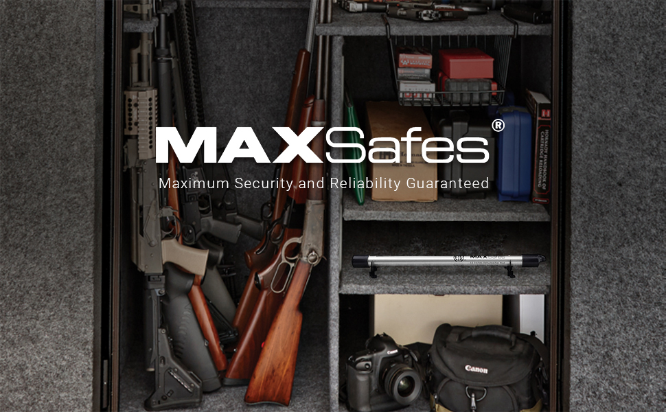 maxsafes gun safe dehumidifer rod