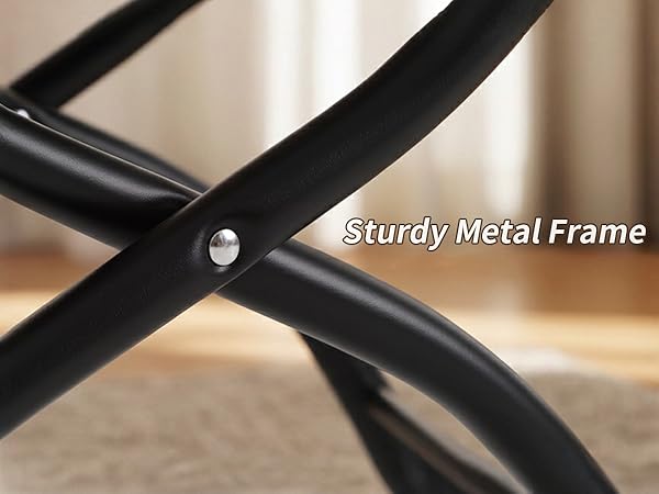 Sturdy metal frame