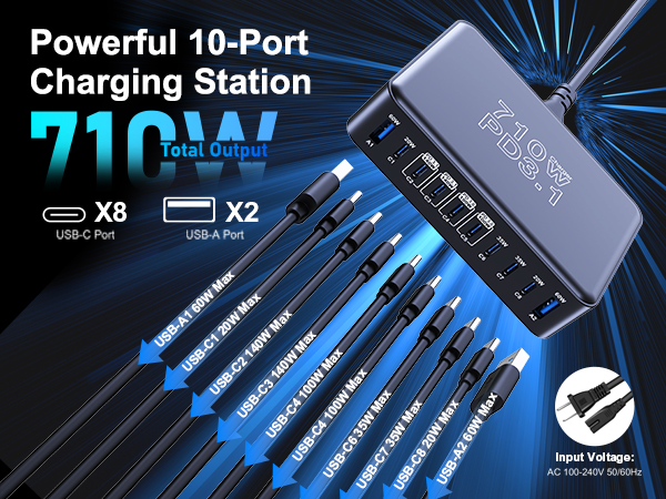 710W High Power