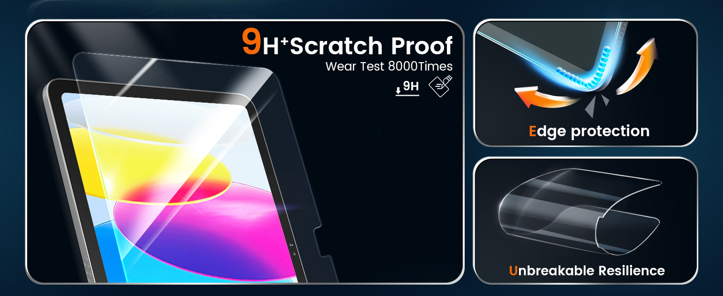 ipad a16 screen protector; ipad 10th generation screen protector