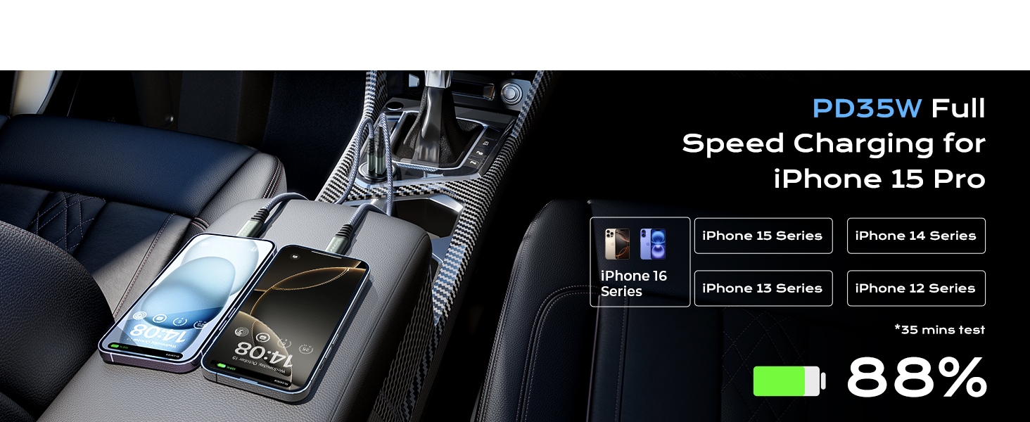 iphone 16 15 car charger