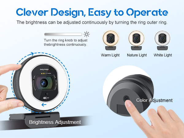 webcam pc web cam 4k computer camera webcams streaming usb light webcam 4k web cam computer