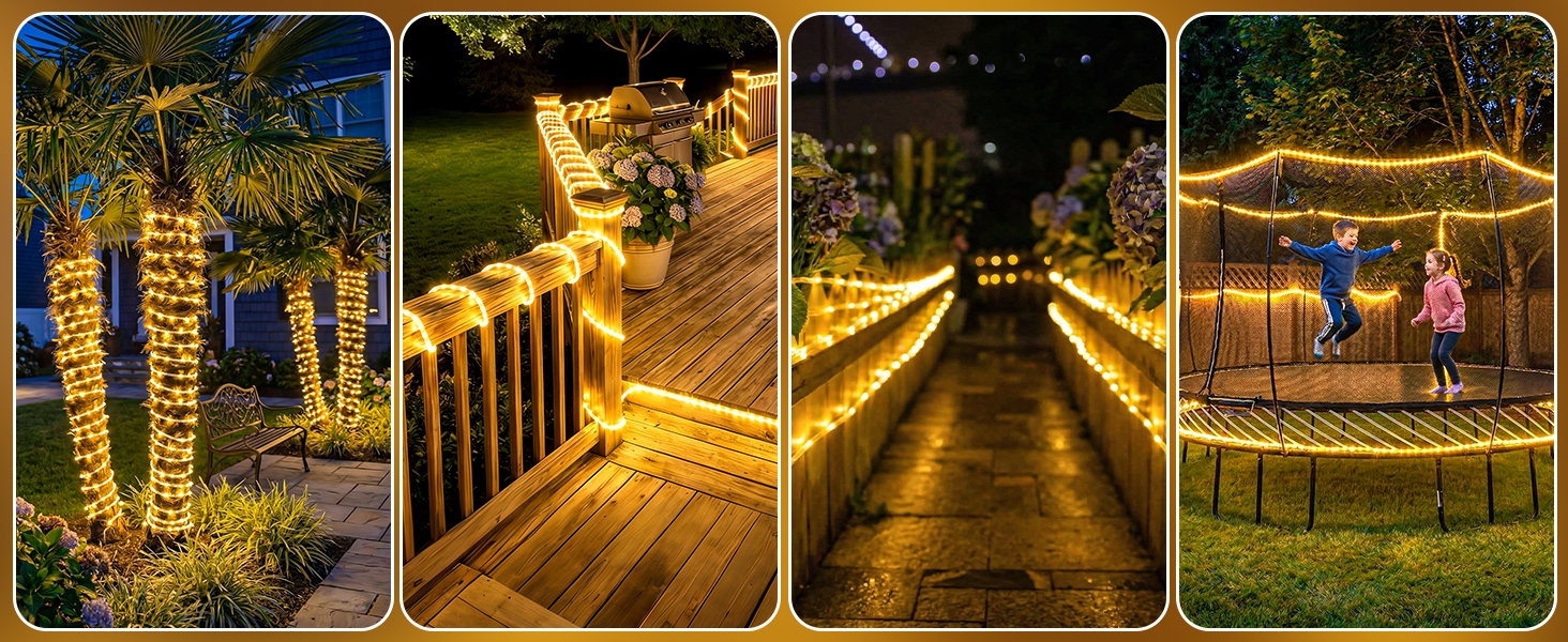 solar string lights for outside