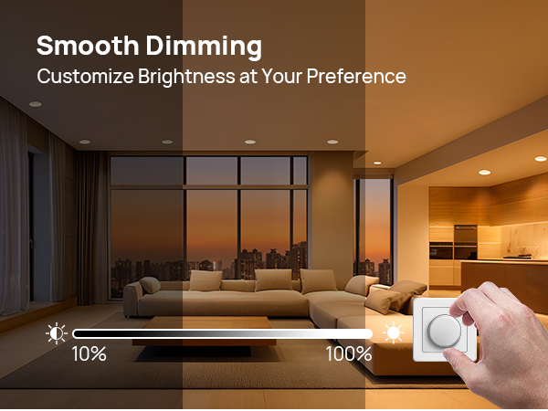 Linkind BR30 led light bulbs dimmable